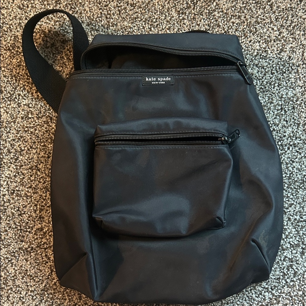 Kate Spade Vintage Charcoal nylon Backpack
